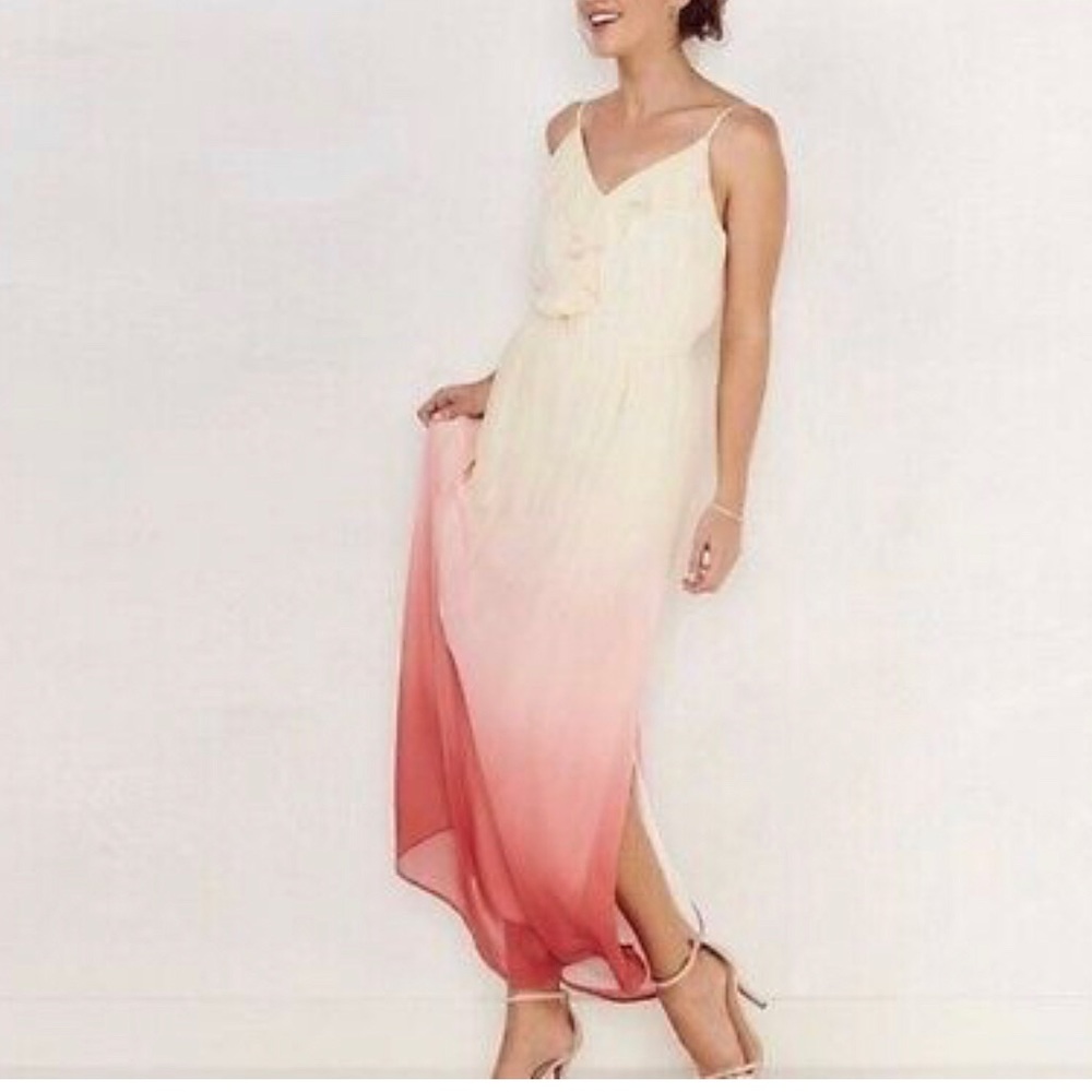 🌸ombré-Lc Lauren Conrad-floor length dress🌸